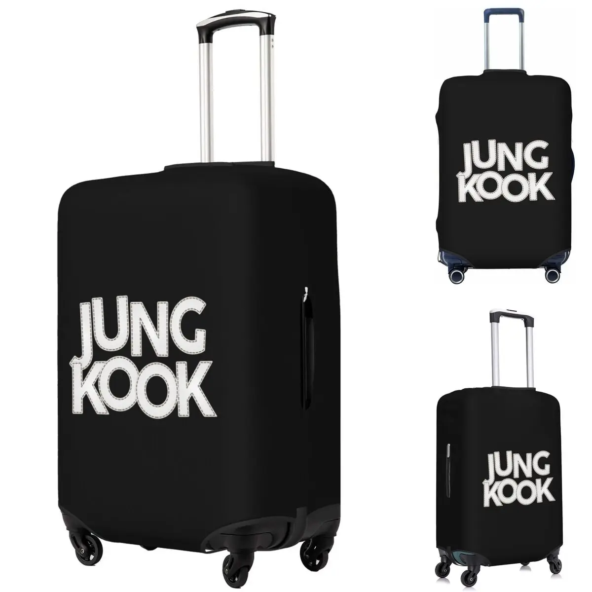 Классический Jungkooks Golden Album Kpop (1) Защитная крышка чемодана Эластичные защитные чехлы для багажа для 18-32 дюймов Аксессуары для путешествий