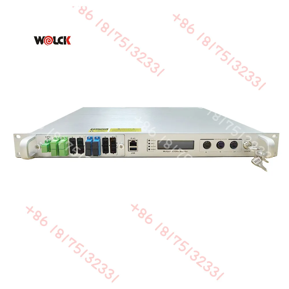 16 дБм 23 дБм De 4 Puert 1550 нм 4 Пуэрто-4-портовый оптический усилитель WDM Catv EDFA
