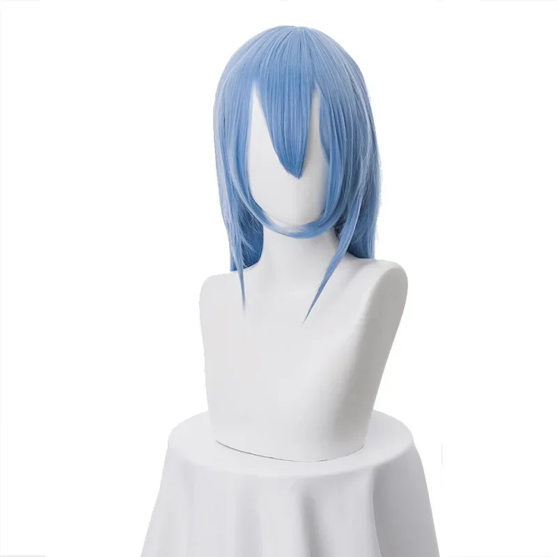 Akame Ga KILL! Esdeath 100 см длинные прямые парики для косплея, высококачественные термостойкие синтетические искусственные волосы, голубые искусственные аниме (art.: 3920c6bddd3a4) - 3920c6bddd3a4