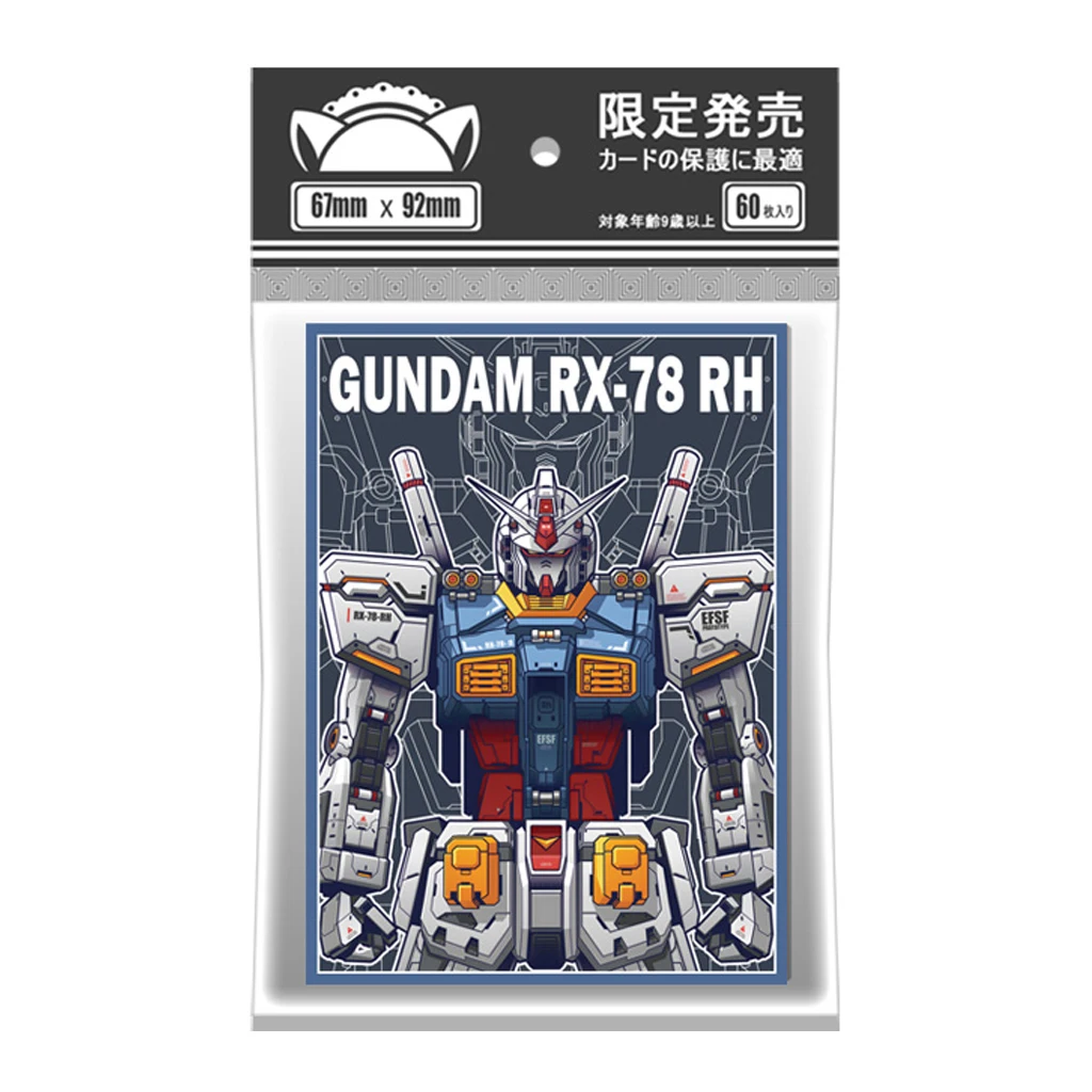 6 моделей, 60 шт.компл., чехол для карты GUNDAM «сделай сам», RX-78 MS-06S, чехол для карты SEED, чехол для лазерной флэш-карты 67*92 мм (art.: 3920d1bc66495) - 3920d1bc66495