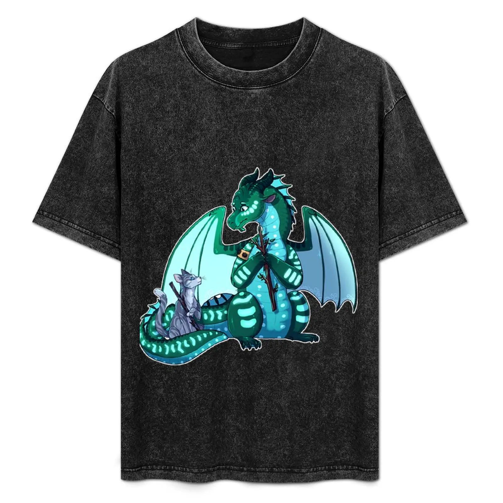Футболка Wings Of FireWings of Fire & Warriors — черепаха и Jayfeather — футболка Stick Bois, толстовки больших размеров, мужские
