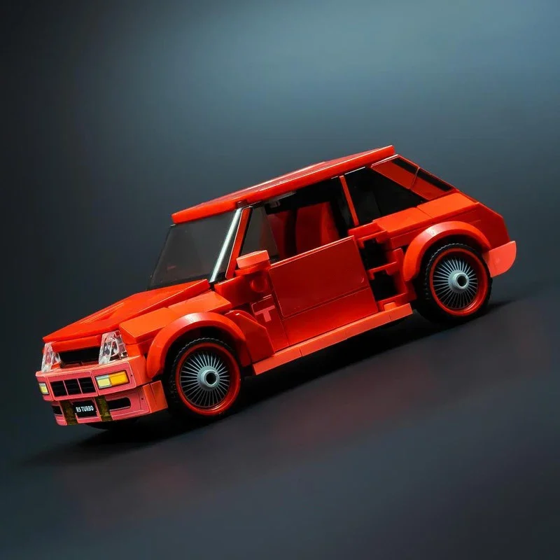 Фото Изысканный новый строительный блок MOC, модель автомобиля хэтчбек 5, турботехнология, модульная детская игрушка, подарок, набор для сборки «сделай сам» №2