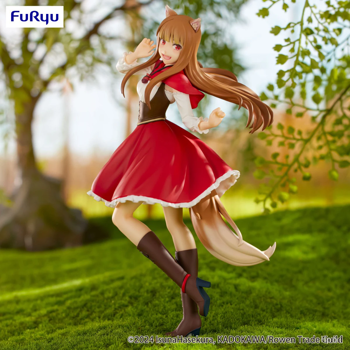 InStock Original FuRyu Prepainted Trio-Try-iT Рисунок Ookami To Koushinryou: Merchant Meets The Wise Wolf Holo Akazukin Ver. (art.: 3920d045db4c5) - 3920d045db4c5