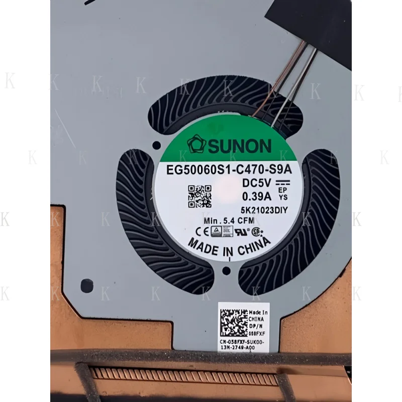 C ДЛЯ DELL Precision 3551 3541 P80F004 Вентилятор охлаждения процессора с радиатором 0M5JXW 058FXF (art.: 3920d2378a09b) - 3920d2378a09b
