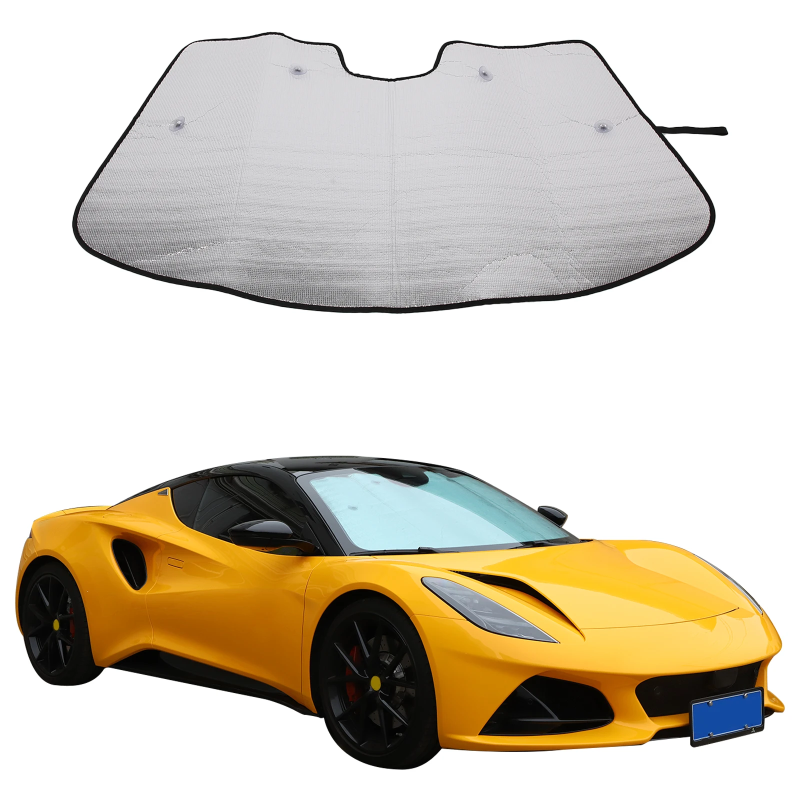 Для Lotus EMIRA2021-2023 солнцезащитный козырек на переднее окно солнцезащитный козырек с защитой от ультрафиолета, солнечный свет и высокая температура 1 шт.