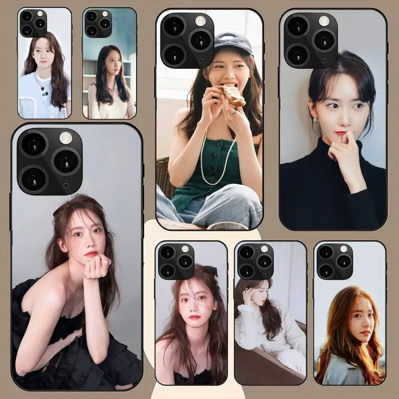 Чехол для телефона с изображением корейской сценицы Lim Yoona для iPhone 11 12 13 14 Mini 6 7 8 PRO XS MAX X XR plus