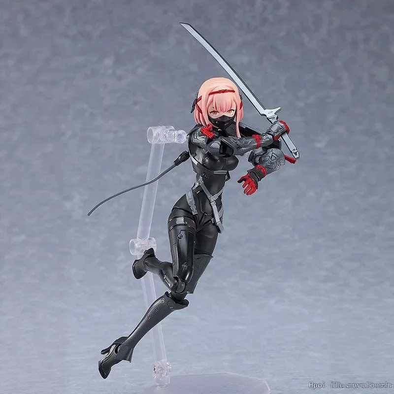 Фото Фигурка аниме Figma 621 #   Женский самурай FALSLANDER Шарнирный со сменными гранями в коробке Коллекционный дисплей №3