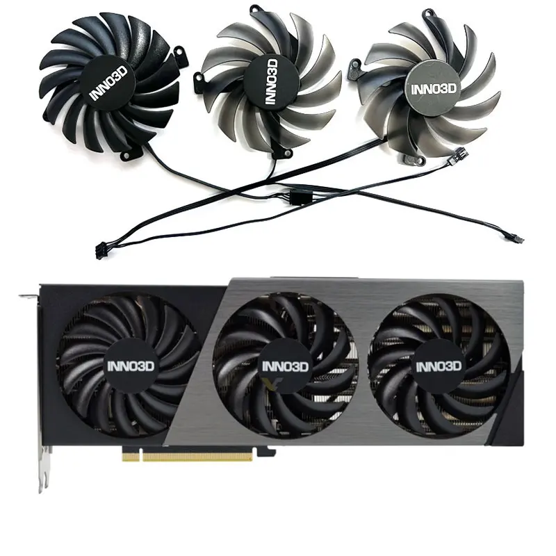 Новинка 85 мм для видеокарты INNO3D RTX 4070 GeForce RTX4070 4070ti X3 OC