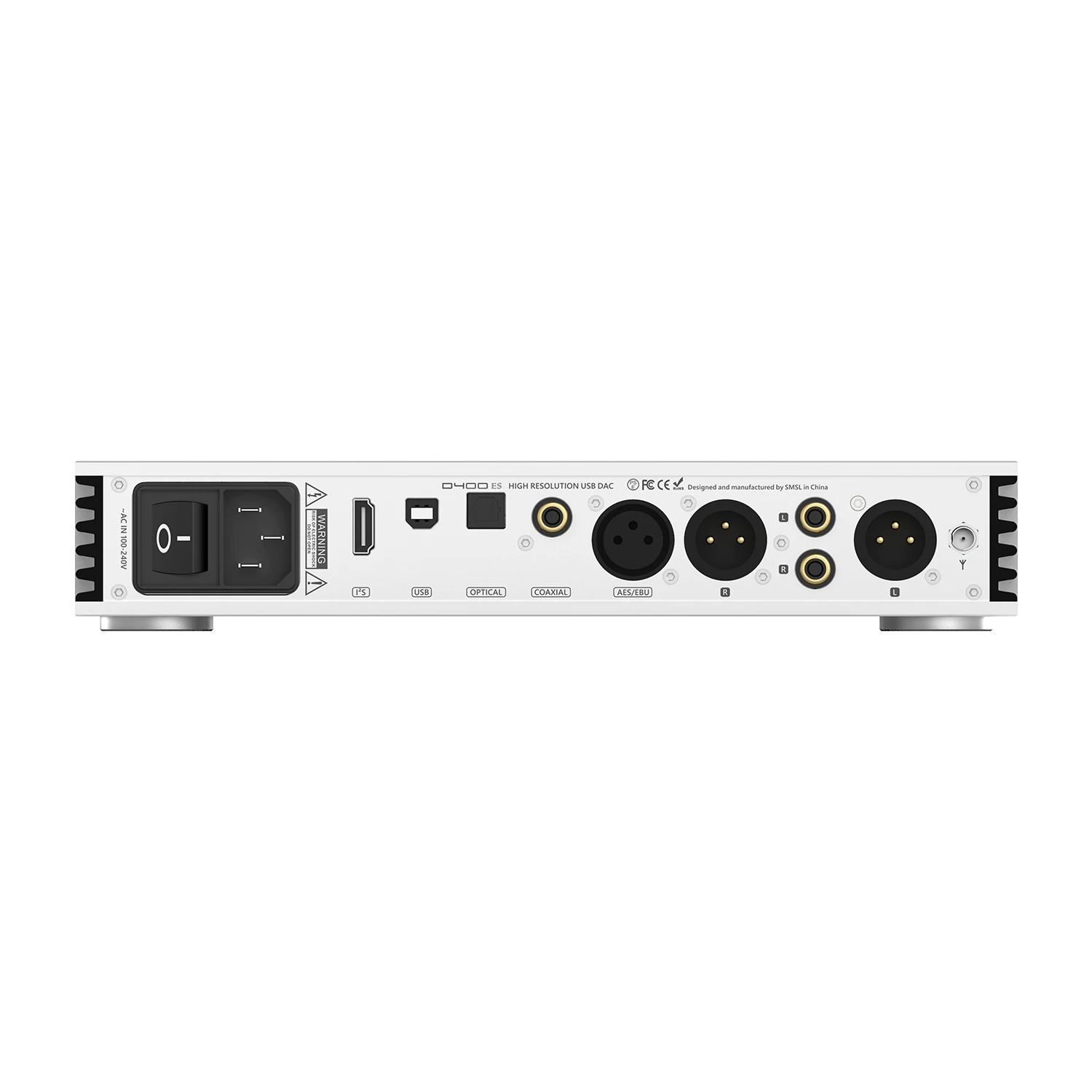 Фото SMSL D400ES MQA и MQA-CD ЦАП DSD512 ES9039MSPRO Чип XMOS XU316 PCM 32 бит/768 кГц JAS HI-Res декодер №2