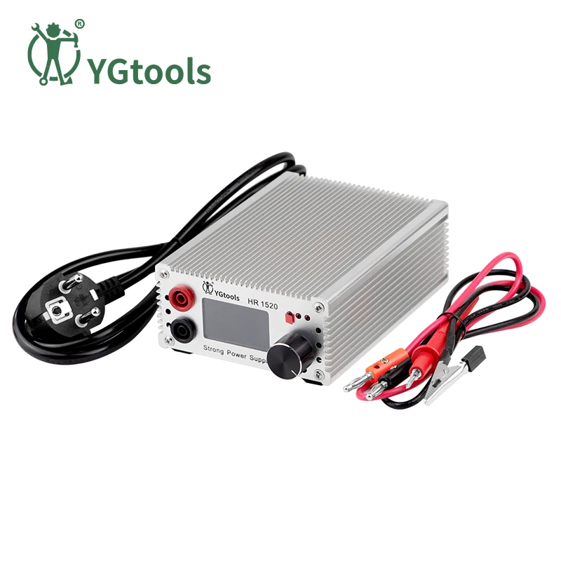 YGTOOLS HR1520 Short Killer Сильный источник питания для материнской платы компьютера Обнаружение короткого замыкания Инструмент для ремонта мобильных телефонов