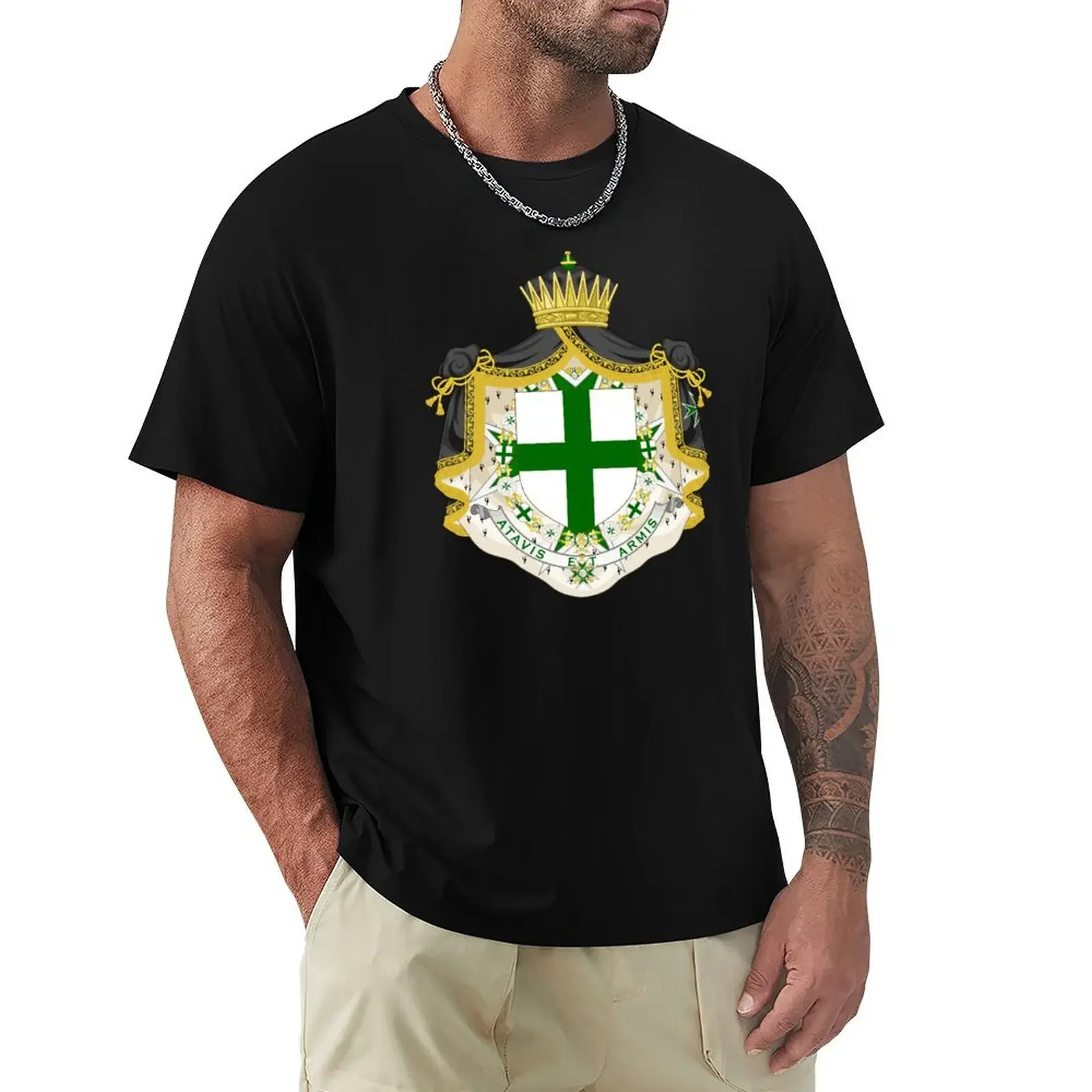Футболка Order of Lazarus, футболка с короткими рукавами, футболка с аниме, футболки для мужчин