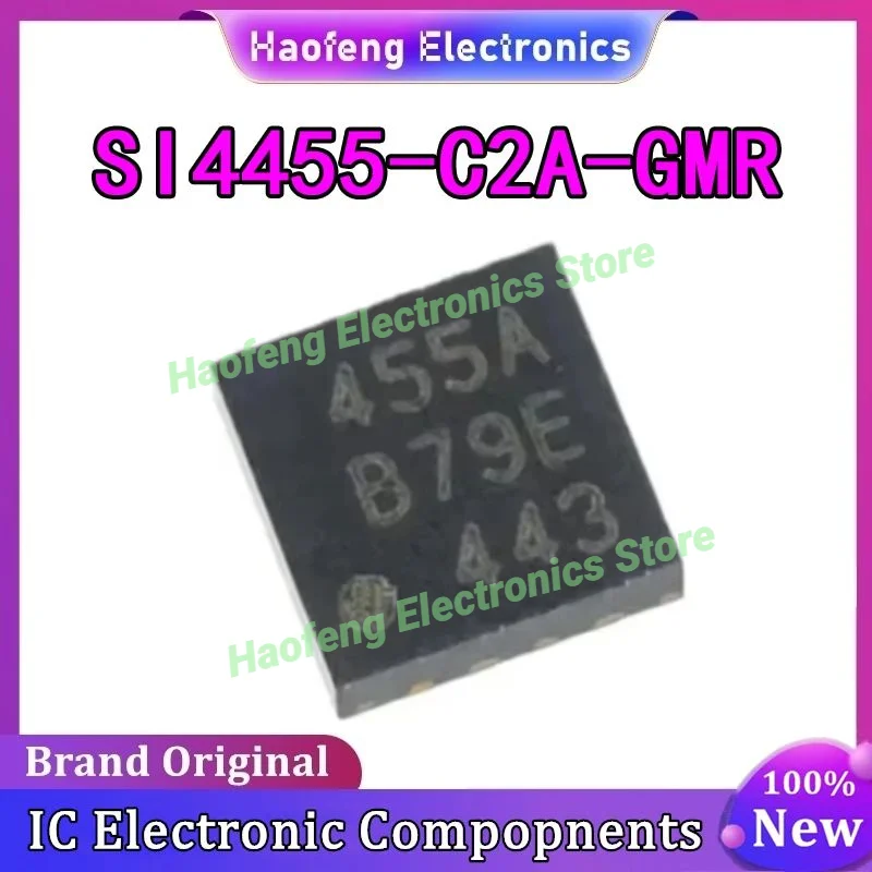 SI4455-C2A-GMR SI4455-C2A SI4455 SI445 455A IC RF TXRX VFQFN-20 100% новый оригинал на складе