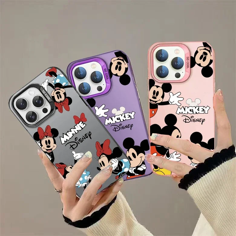 Чехол для телефона Disney с Микки и Минни Маус для OPPO Reno 8T 4G 7Z 8Z 5G 5 6 Pro 8 A9 A31 2020 A37 A35 A15 A53 Realme 11 5 8i 7i 5i 9i