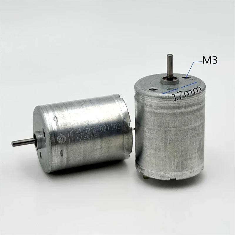 Mabuchi RF-370CB-081100 Mini 370 Низкоточный электродвигатель постоянного тока с металлической щеткой 12 В 18 В 24 В 3750 об/мин Micro 24 мм для автозапчастей своими руками