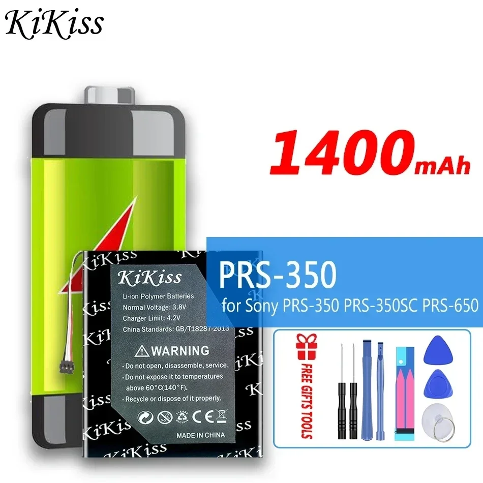 Мощный аккумулятор KiKiss 1400 мАч для Sony PRS-350 PRS-350SC PRS-650 PRS-650BC PRS-650RC
