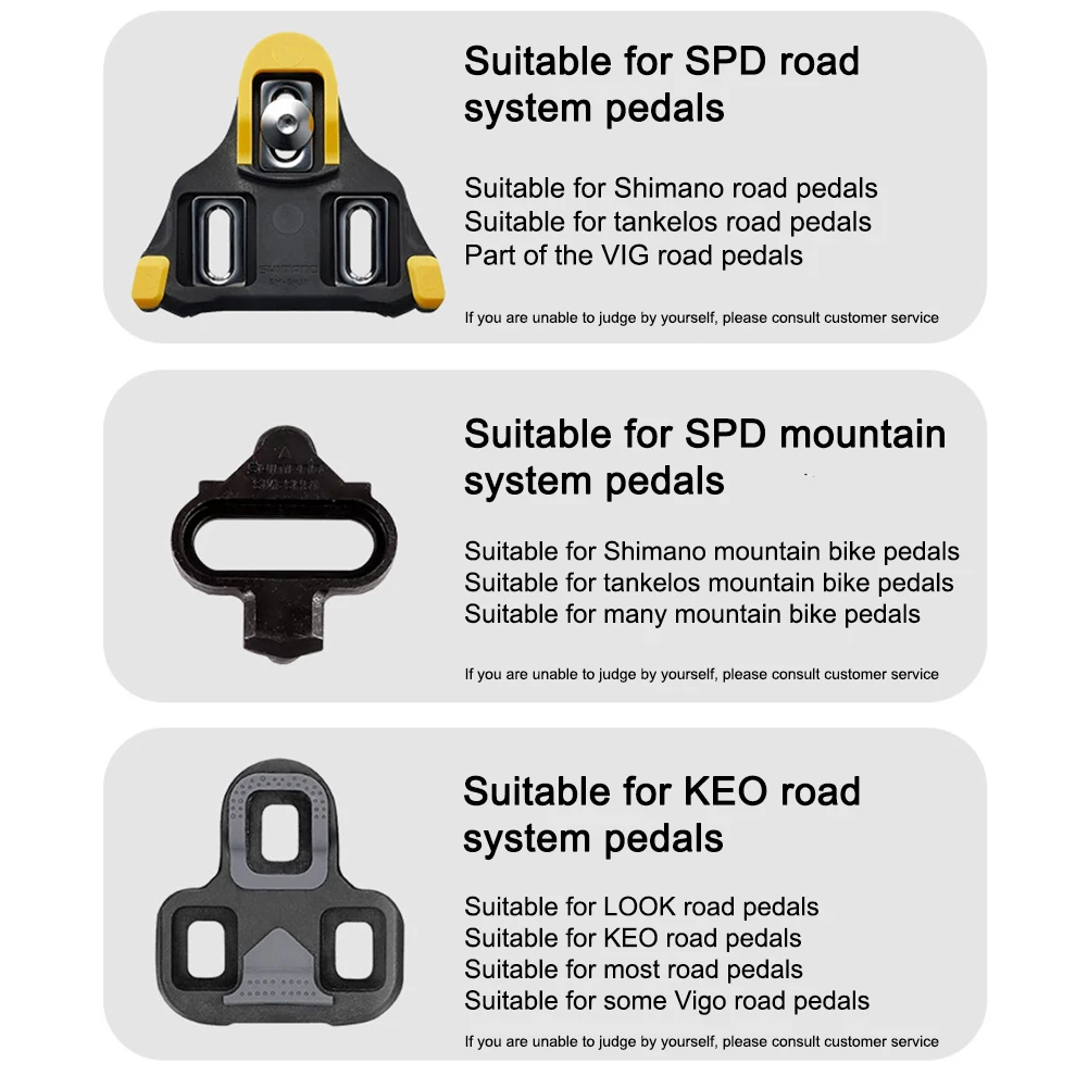 Фото Велосипедная Педальная платформа клипсы адаптер для педали SPD для Shimano Tankelos KEO быстросъемная блокирующая пластина велосипедные аксессуары №4
