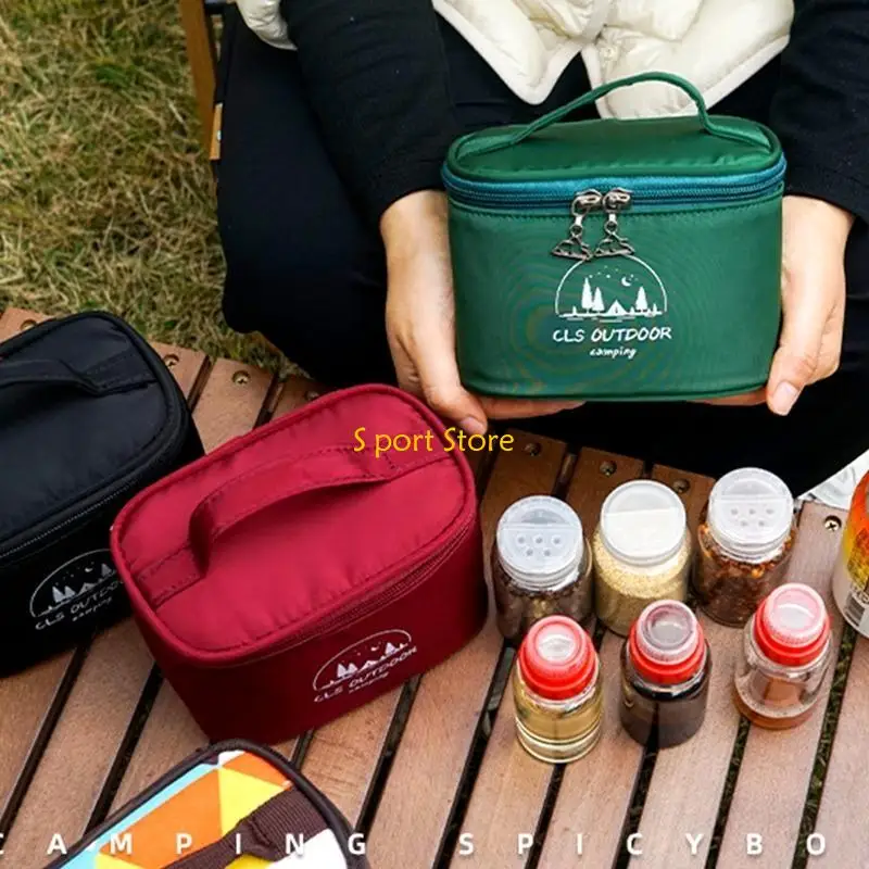 U2JB 6pcs/Set Container Dissenment Dissenser Buitle Butle для w/сумки для барбекю
