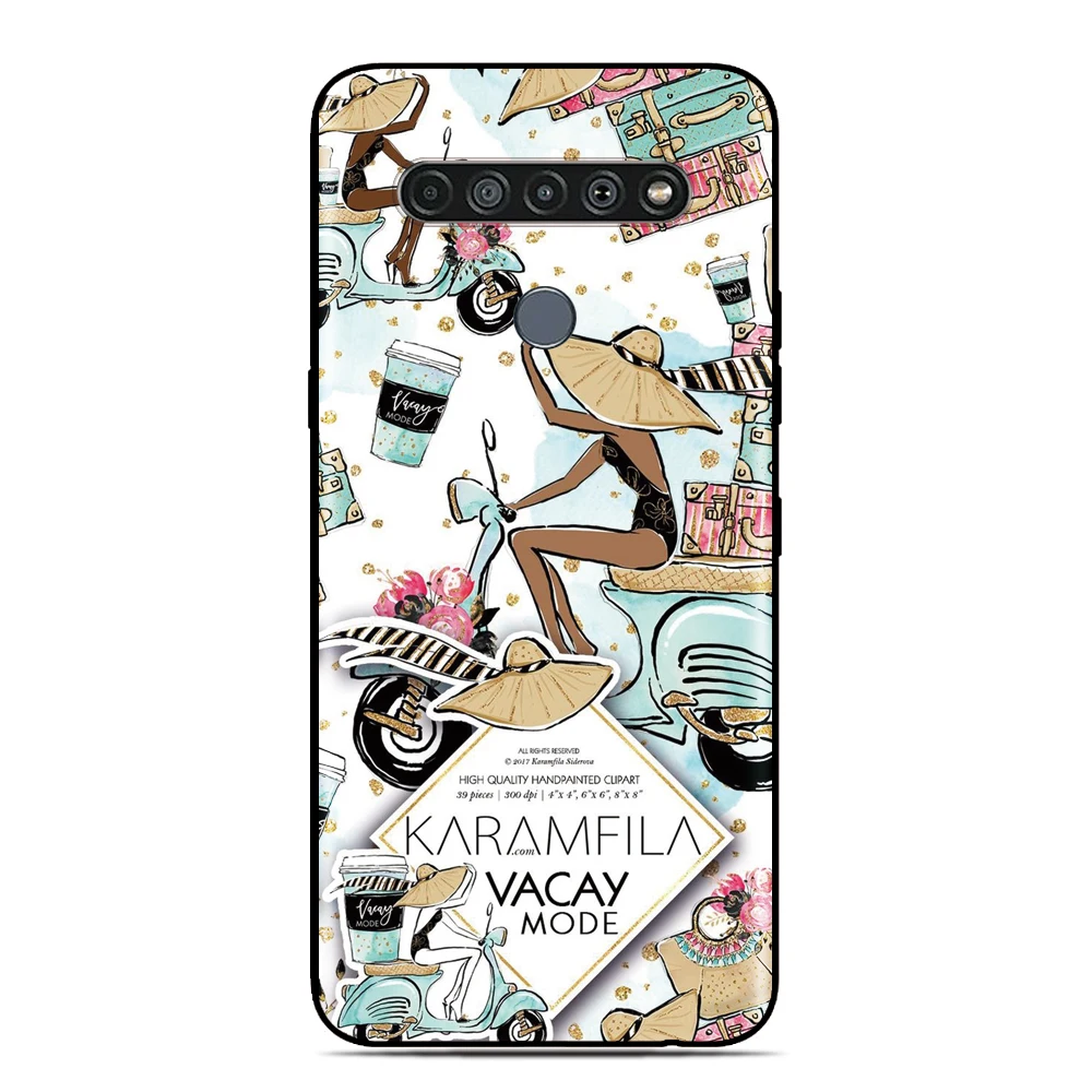 Фото Чехол Fushion Girl для Xiaomi 14T Poco C85 C65 X6 M7 C40 C71 F4 M4 Redmi 15 15C 13C 12C 10C 4G A5 Note 13 Pro 5G Чехол для телефона №5