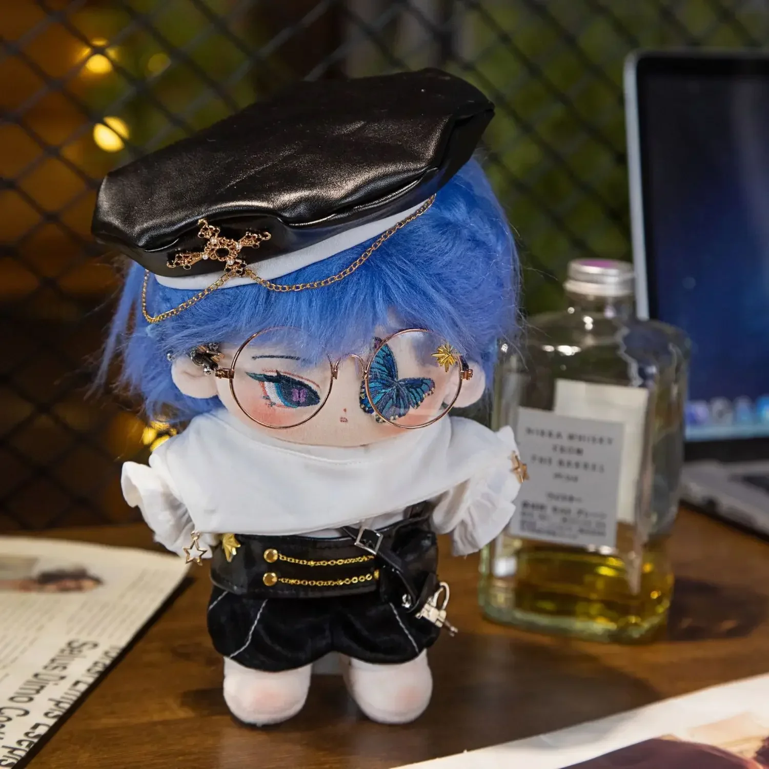 Genshin Impact Kamisato Ayato Die Dou 20 см милая плюшевая кукла Cospslay детские игрушки для девочек аниме игрушки рождественские подарки LHXY
