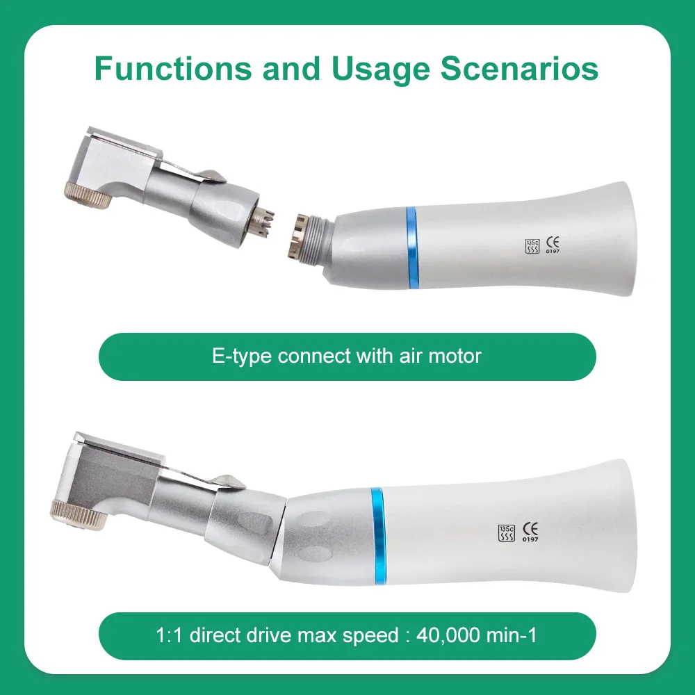 Фото SYJH Dental Endo Smart Plus Микромотор Полировальный инструмент Низкая скорость Большой крутящий момент для стоматологическог... №5