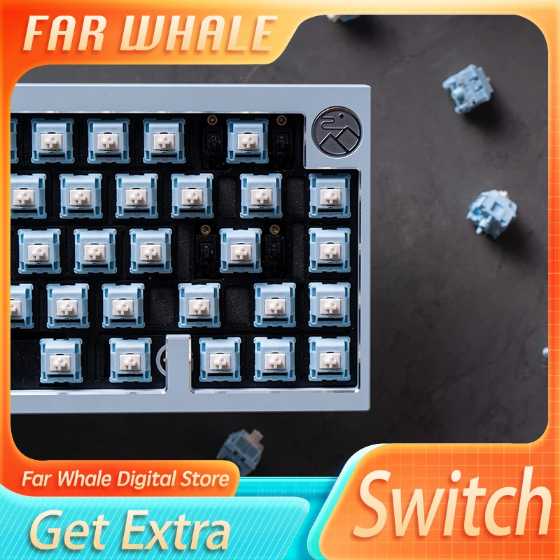 Xllab X Hmx Yogurt Switch Hi-Fi линейная ось индивидуальный завод смазочный переключатель механическая клавиатура ПК геймер аксессуары подарки