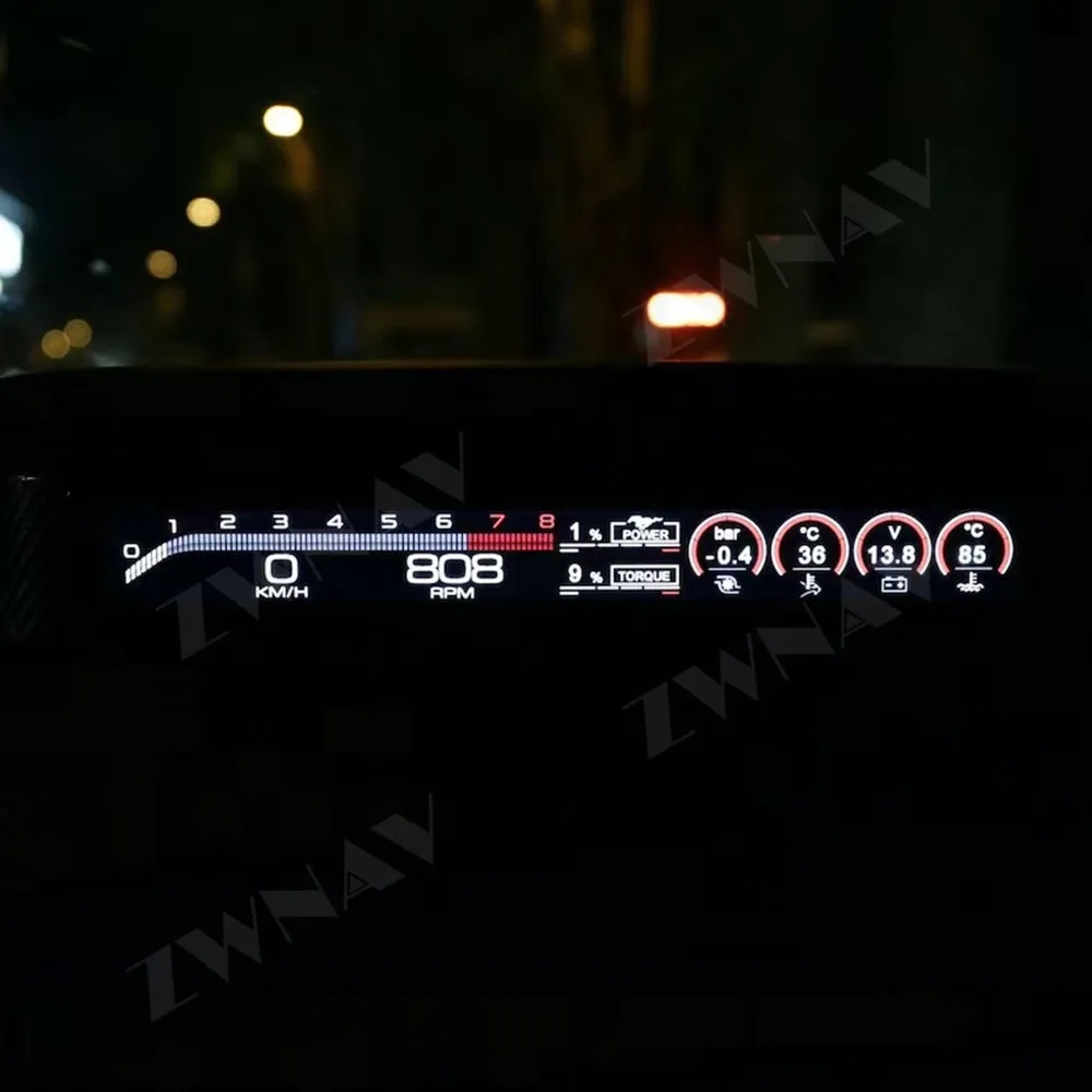 Фото Для Ford Mustang Co-Pilot ЖК-дисплей приборной панели приборная панель цифровой кластер умные датчики для автомобиля №3