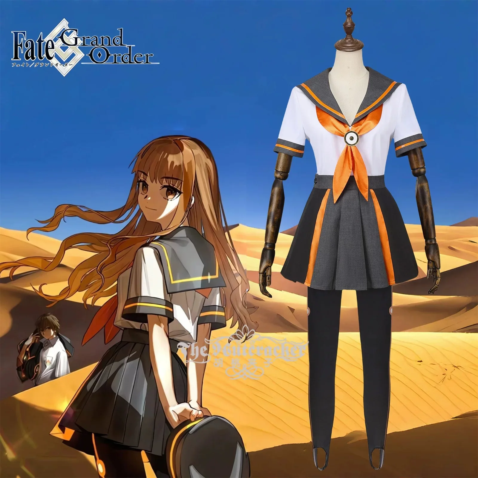 Fate/Grand Order Kishinami Hakuno костюм моряка косплей костюм Cos игры аниме вечерние униформа Хэллоуин играть ролевая одежда одежда