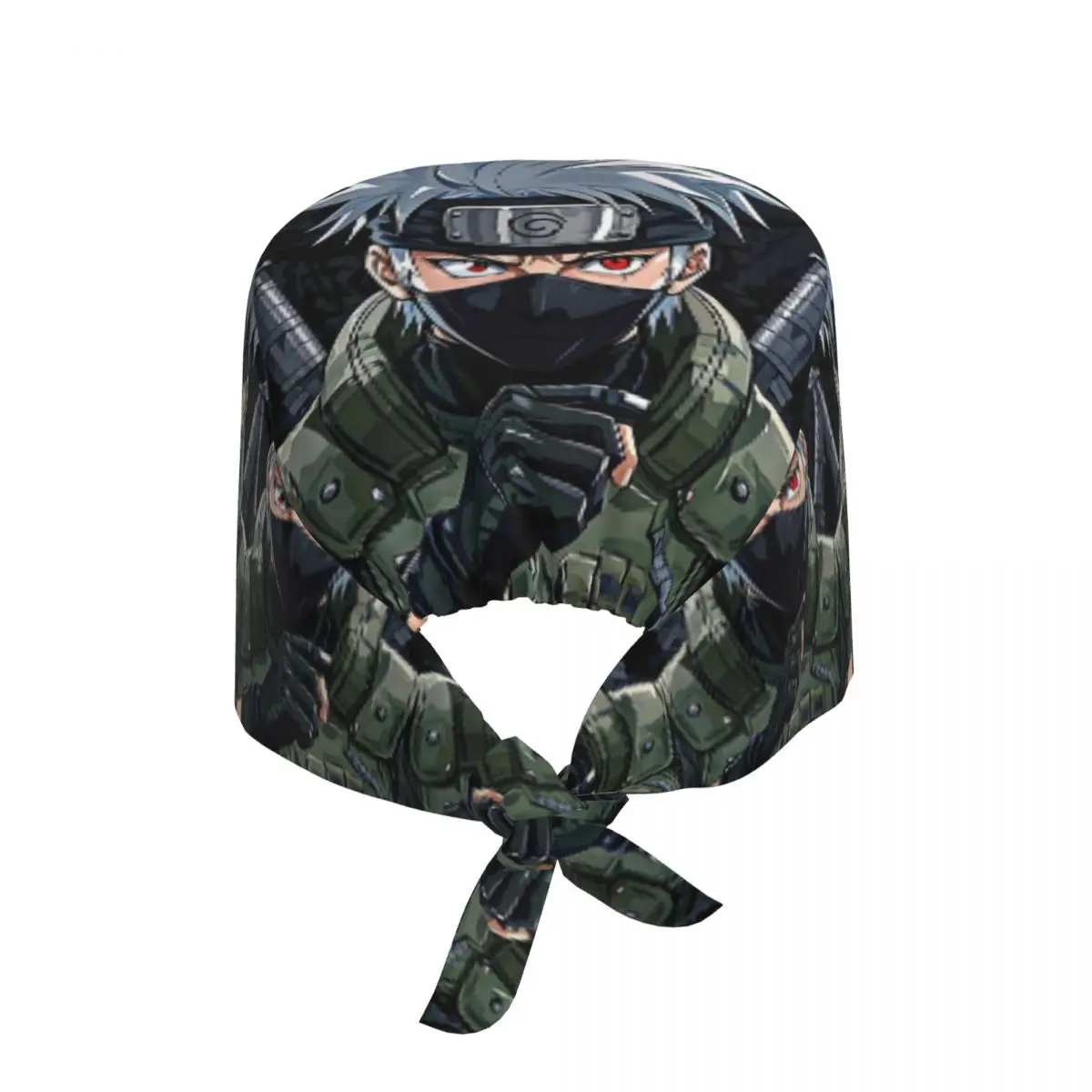 Фото Изготовленные на заказ K-Kakashies H-Hatakes, игра для медицинского персонала, скрабы, шляпа унисекс, загадочный доктор, хирургическая шапочка для кормления, шапочки-скрабы №2