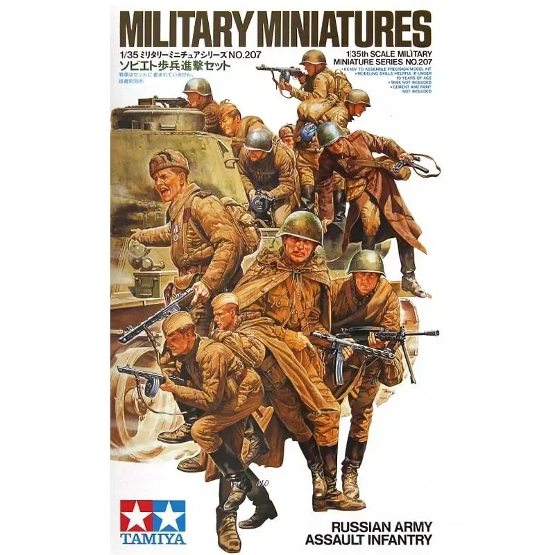 Tamiya 35207 1/35 военные миниатюры серии No 207 русская армия штурмовая пехота сборка модели строительные наборы для взрослых DIY