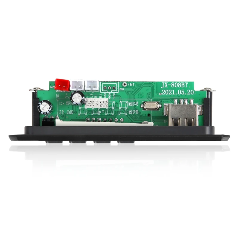 Фото Плата декодера MP3 WPE 12 В, аудио модуль, USB TF радио Bluetooth5.0, беспроводной музыкальный Автомобильный плеер с дистанционным управлением №4