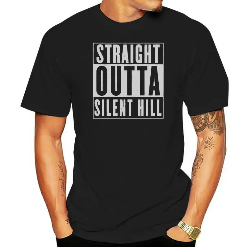 Men T Shirt black tee shirt Silent Hill tshirts Women T-Shirt