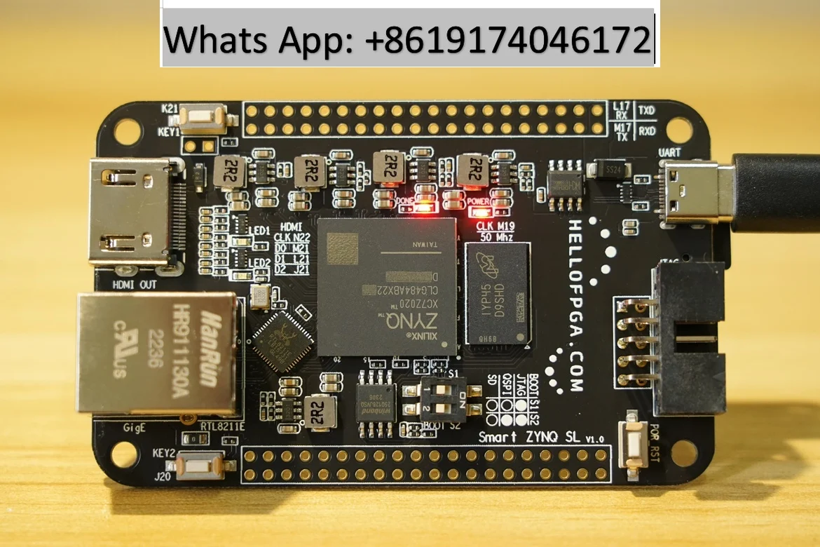 Минимальная система ZYNQ 7020 FPGA XILINX