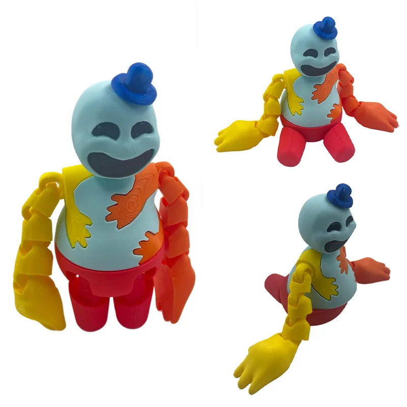 3D печать Doey The Doughman, игрушечная кукла, фигурка кошмарных животных, креативное несколько украшений Doey The Doughman, орнамент, подарок