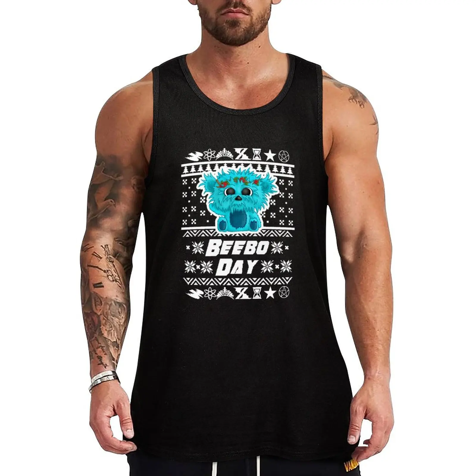 Ugly Beebo Day Sweater Tank Top однотонная футболка летняя одежда для мужчин