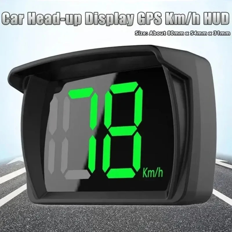 Автомобильный цифровой HUD Head Up Display 2,8 дюйма/ч, спидометр MP/H с набором микросхем GPS для автомобиля, мотоцикла, грузовика, автомобиля