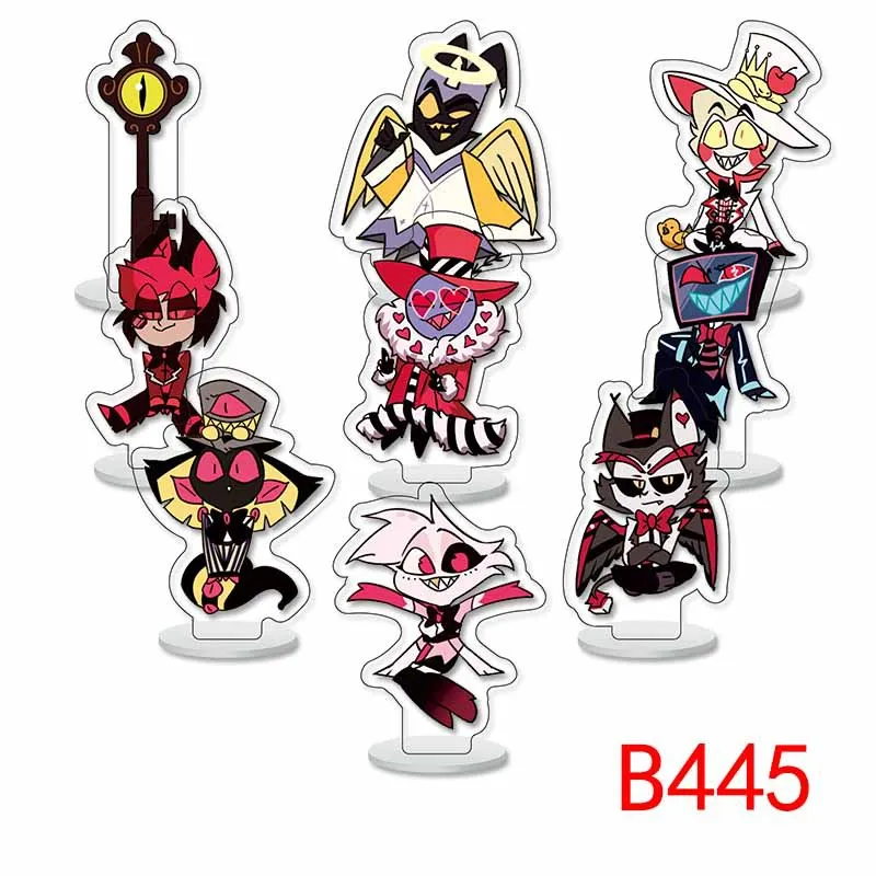 Фигурка аниме «Атака Титанов» Slam Dunk Undertale Hazbin Hotel Bungo Stray Dogs, акриловая фигурка-подставка, модель, украшение стола, игрушки