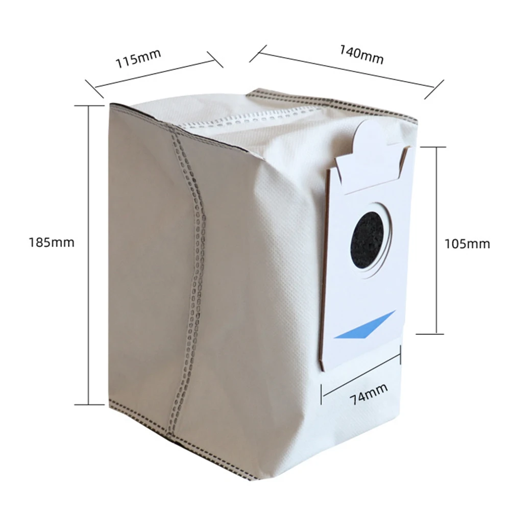 Фото Мешок для пыли для Ecovacs T30S / T30S AI Care / T30S PRO Пылесос для пылесборника Большой вместительный герметичный мешок для пыли №4