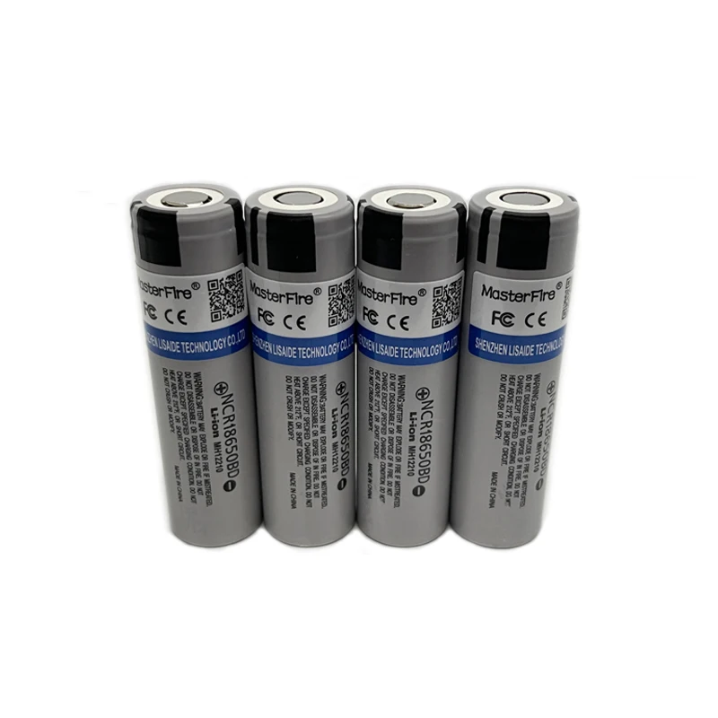Фото MasterFire 10 шт./лот, оригинальная 18650 NCR18650BD 3,7 В, 3200 мАч, 10 А, литиевая батарея, литиевая батарея для фонарика, аккумулятор для Panasonic №2