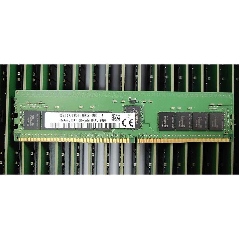 1 шт. 32 ГБ 2R×8 DDR4 2933 PC4-2933Y RE4 ECC REG RAM для памяти SK Hynix HMAA4GR7AJR8N-WM (art.: 3920cd56a2c1f) - 3920cd56a2c1f