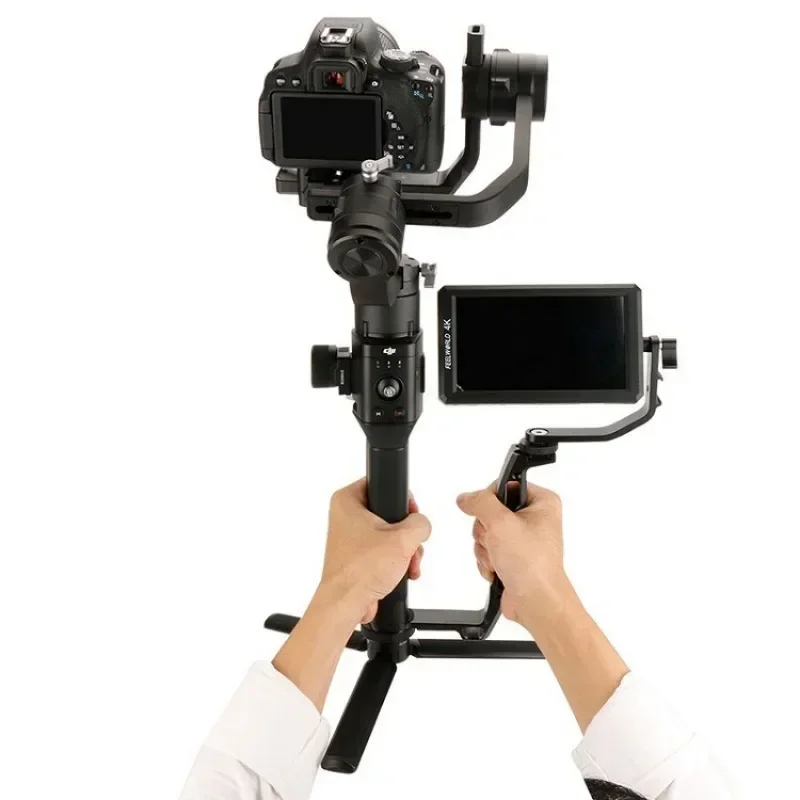 Аксессуары для карданного подвеса L-образный кронштейн для DJI Ronin S Crane 2 V2 Plus Feiyu AK2000 AK4000 DSLR Стабилизатор карданного подвеса с рукояткой 1/4 Hot Shoe