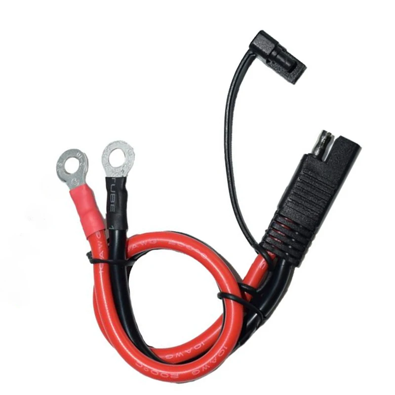 10AWG SAE Кабель зарядного устройства для клеммы аккумулятора мотоцикла к быстрому удлинительному кабелю SAE для зарядного устройства ﻿