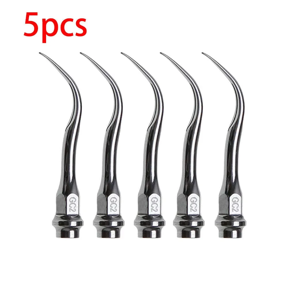 5 шт., наконечники для зубного камня No 9 GC2 Perio Sickle для наконечника скалера PIEZO Lux