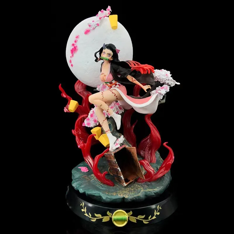 Фото Demon Slayer Bloodstorm Stove Nezuko Hanamaru, большой размер, Коллекционная фигурка, аниме-модель, игрушка, подарок на день рождения, экшн-коллекционеры, предмет №2