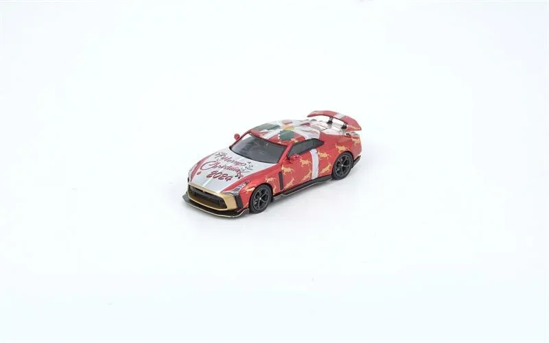 Фото Литая под давлением модель автомобиля INNO 1:64 GTR GT R50 X'MAS 2024, специальное издание №2
