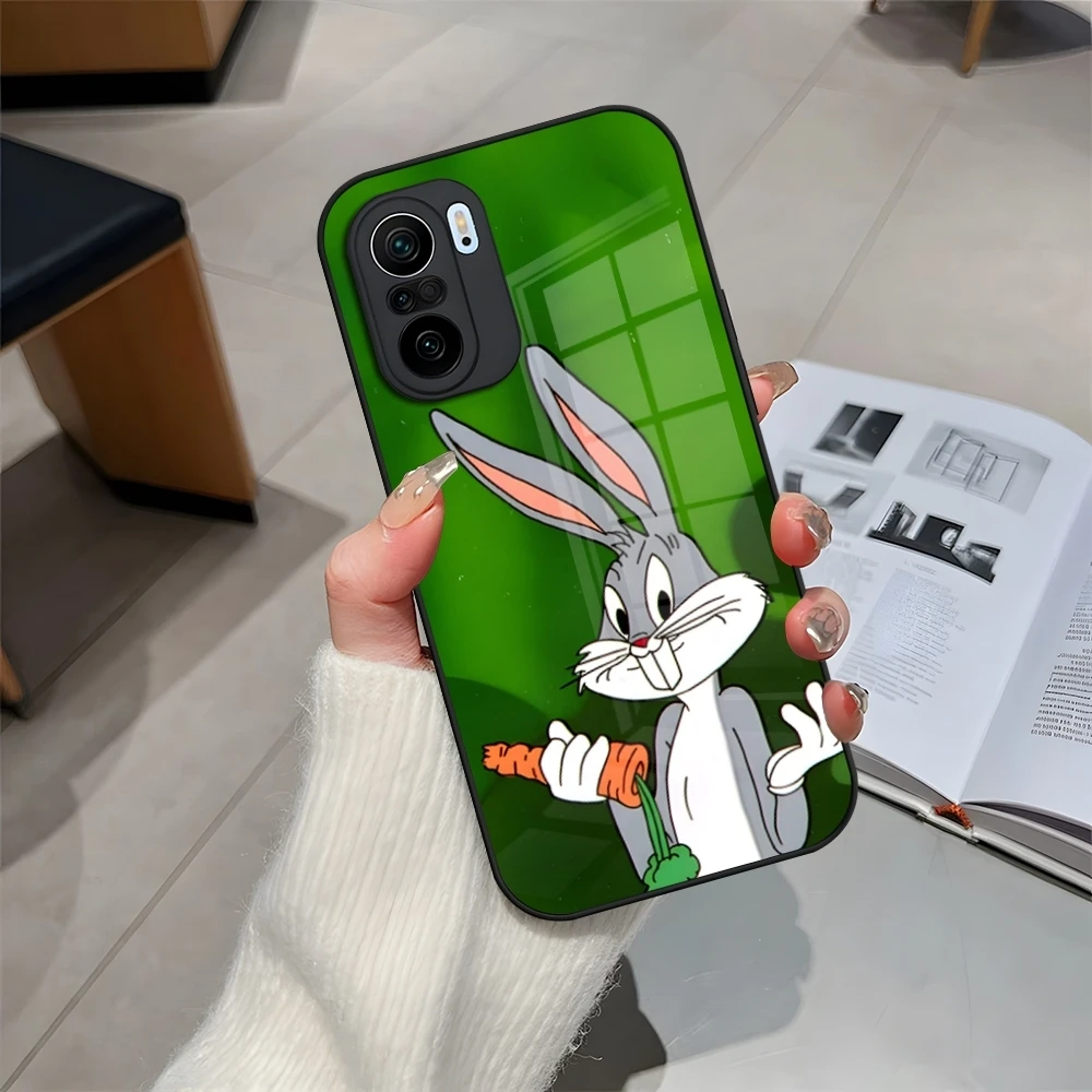 B-Bugs B-BunnyES чехол для телефона закаленное стекло для Redmi 12 13 13c 12c Note 13 Pro Plus 11 12 Pro 10 11s 12s Чехол