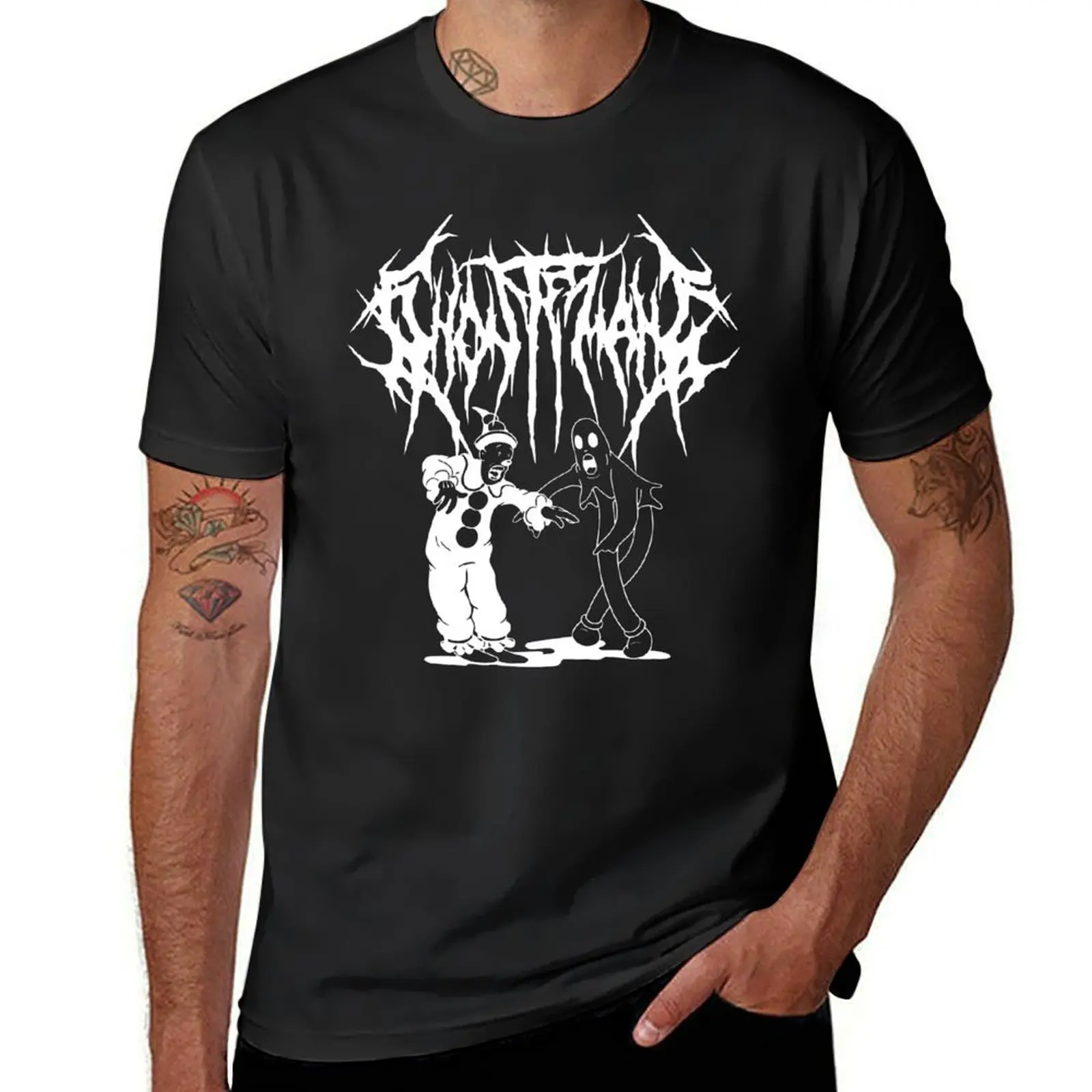 Футболка Ghostemane, новое издание, новые подарки и футболки, рубашки с рисунком, футболки с аниме, мужские футболки