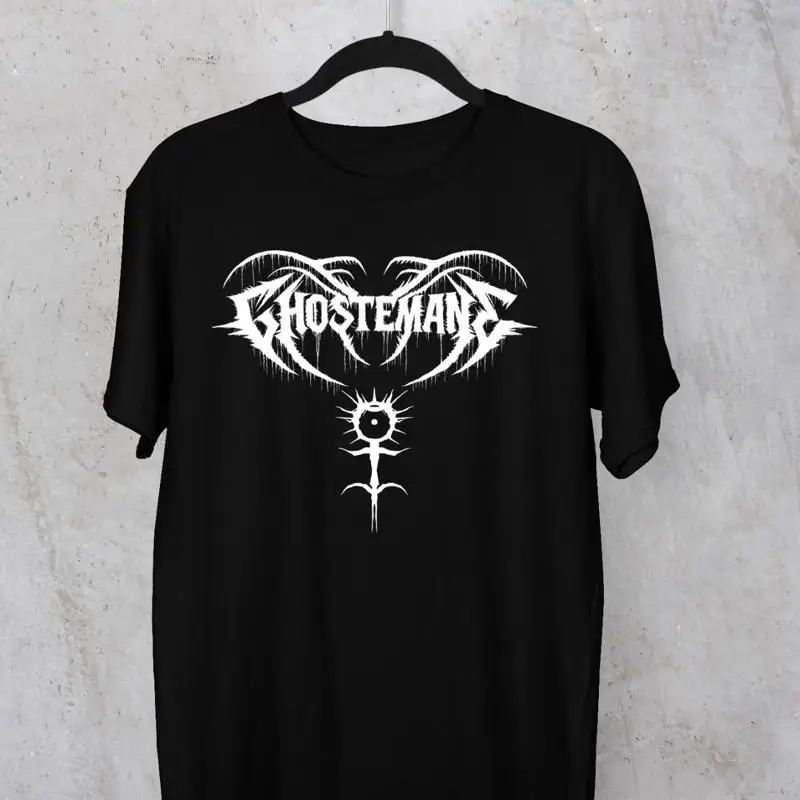 Черная футболка Ghostemane Rapper с коротким рукавом, все размеры