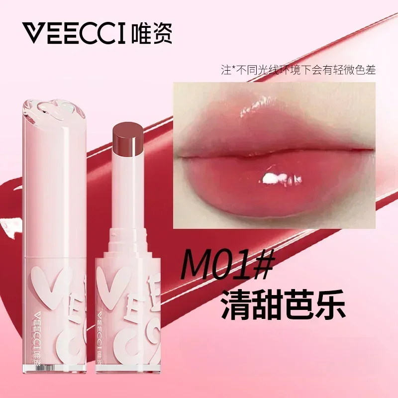 VEECCI Water Mirror Lip Glaze Увлажняющая эссенция Твердый мед для губ Стойкий макияж