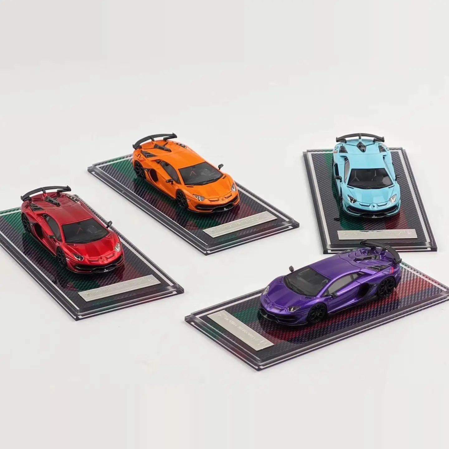 Фото 1:64, Novitec SVJ LP770, новая на складе, статическая миниатюрная модель автомобиля из смолы, коллекционное украшение для взрослых, игрушка для мальчиков. №2