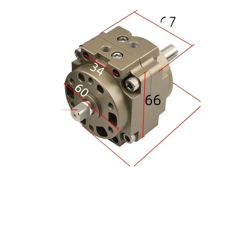 CRB1BW50-180S Поворотный цилиндр лопастного типа CDRB1BW63-90 градусов -80/100-270-180 градусов CRB1BW50-90S